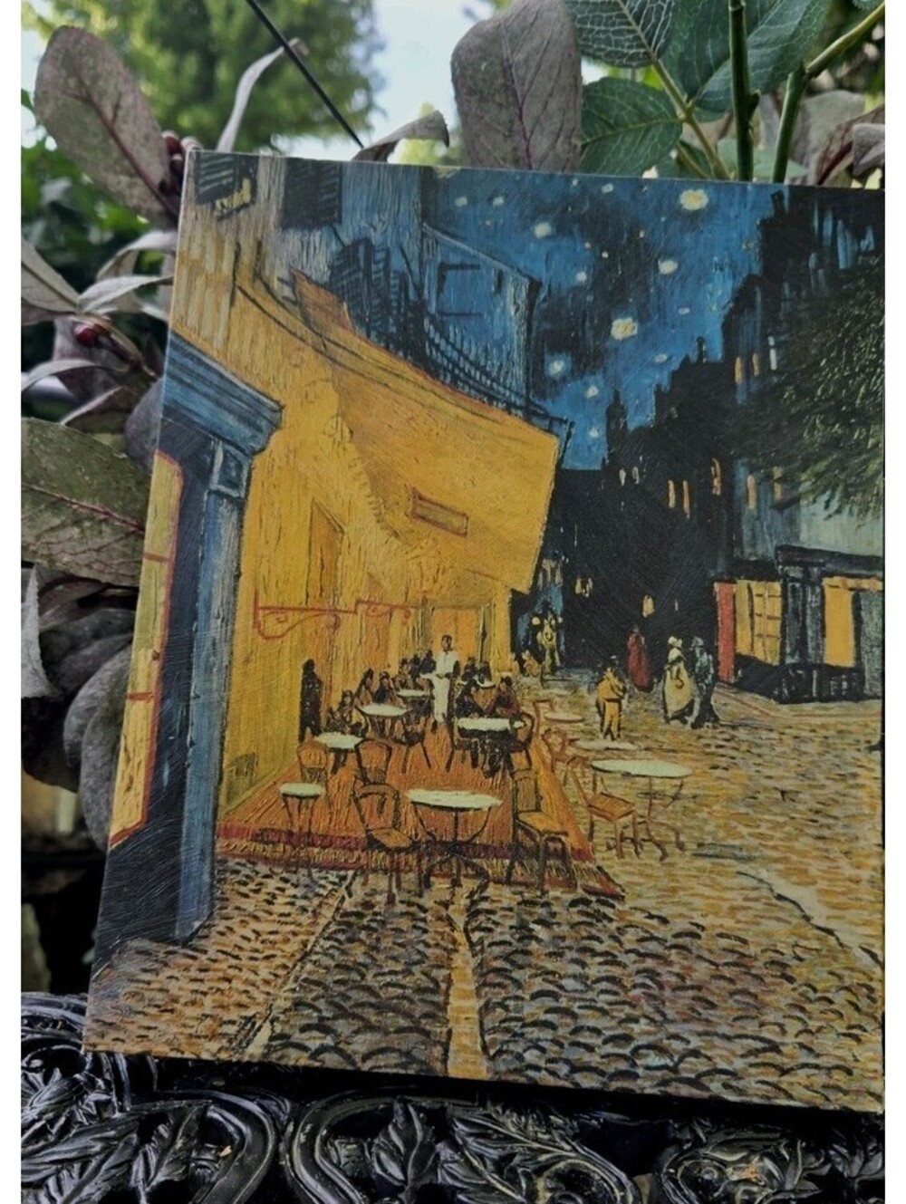 Terrasse de Cafe la Nuit Cafe Terrace at Night Vincent van Gogh Art Print 10X8"